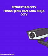 Jelaskan Pengertian Dari Cctv