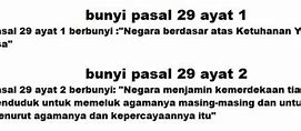 Pasal 31 Ayat 1 Dan 2 Berbunyi